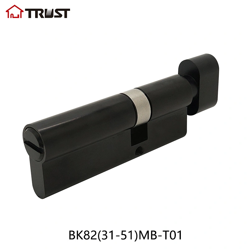 华信BK82(31-51)MB-T01全铜浴室锁芯 卫浴锁芯可定制欧标多色可选